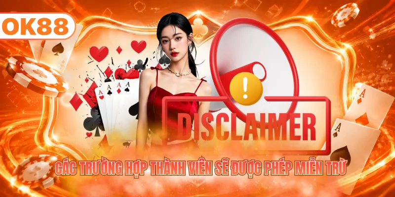 Các trường hợp thành viên sẽ được phép miễn trừ