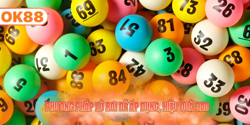 Phương pháp lô rơi dễ áp dụng, hiệu quả cao