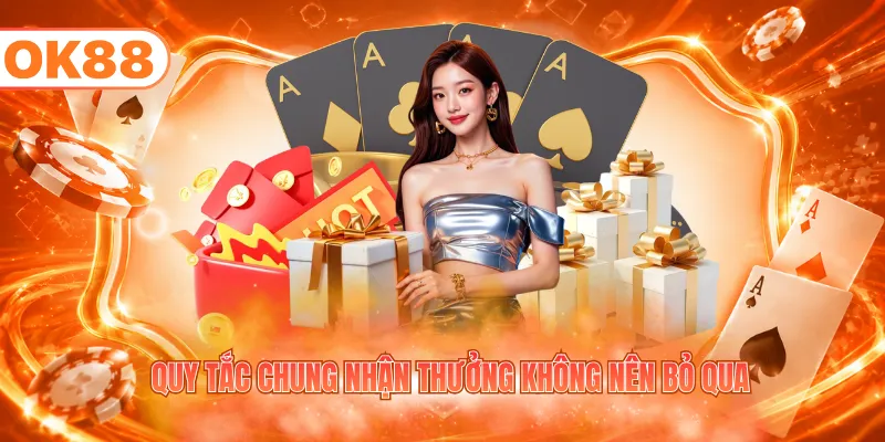 Quy tắc chung nhận thưởng không nên bỏ qua