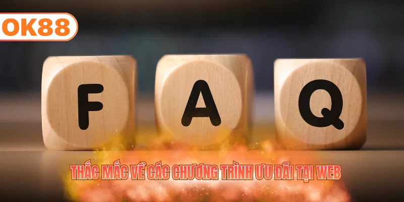 Thắc mắc về các chương trình ưu đãi tại web